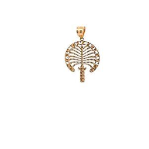 18K Gold Pendant Charm 0.9 grams